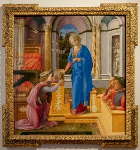 190604-Palazzo-Barberini-Filippo-Lippi-Announciation with two donors-1
