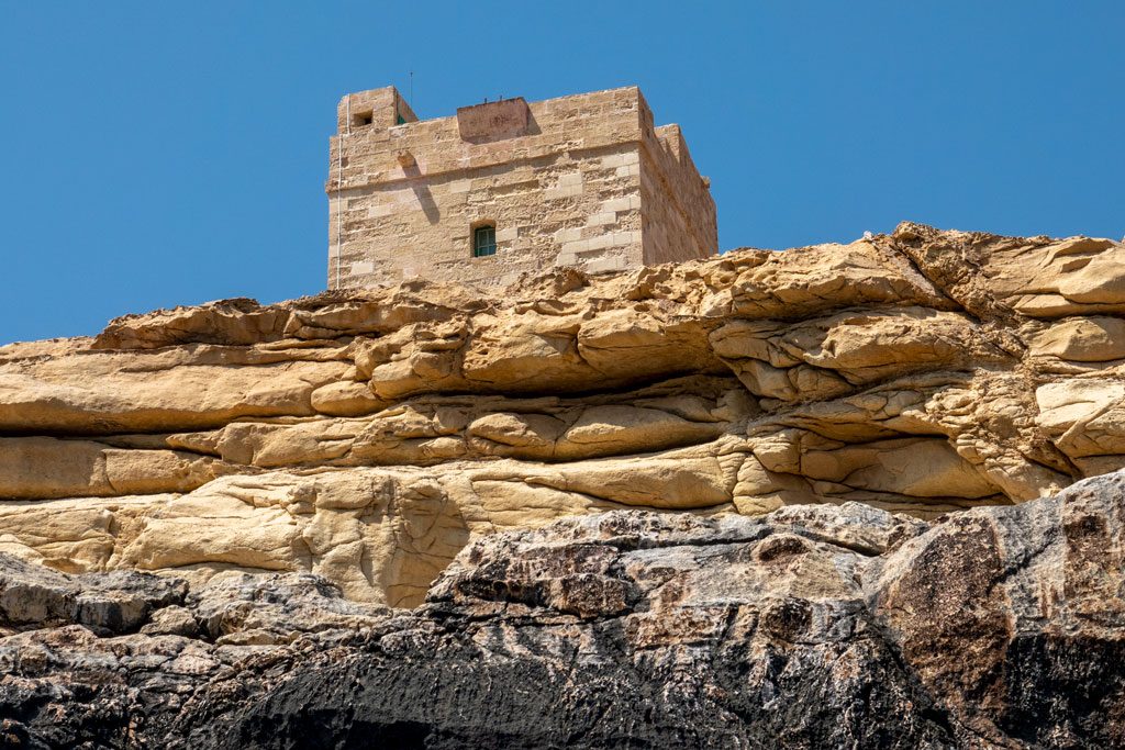 Blue Grotto - tower