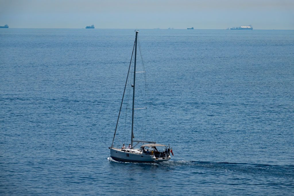 Valletta - Boat in harbor