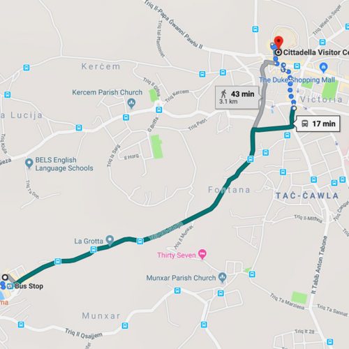 190614-map-Xlendi-to-Cittadella-1