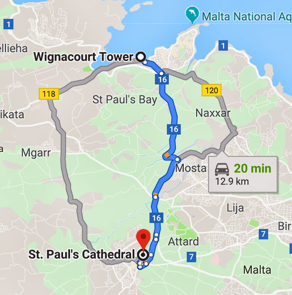 190618-St-Pauls-Bay-map-to-Mdina