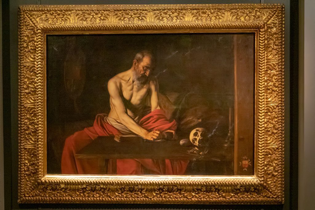 St John's Co-Cathedral - Caravaggio - St Jerome Writing